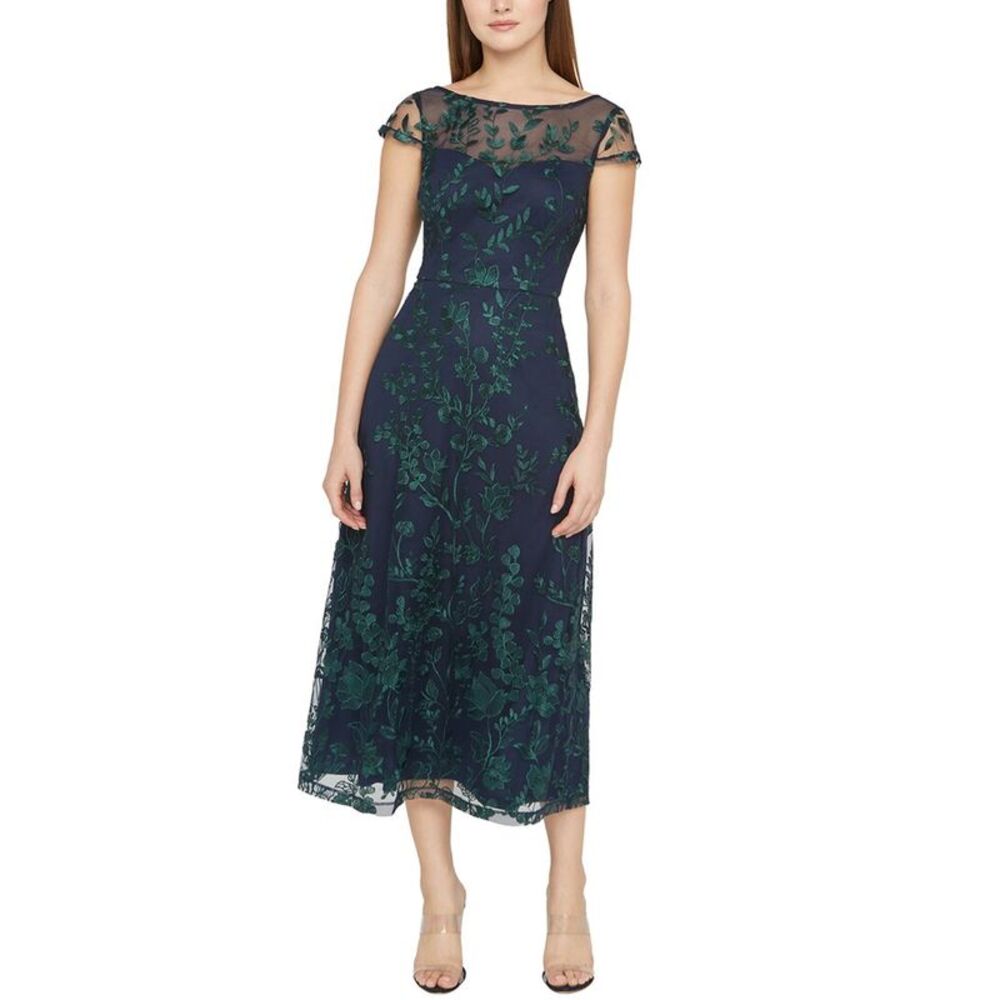 Js Collections Womens  Meredith Fit & Flare Dress
